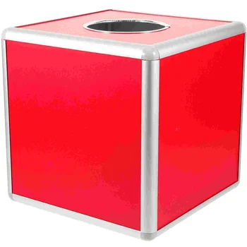 Лотария Box Square Raffle топка игра кутия многофункционални съхранение билет кутия карта бонус Draw Box