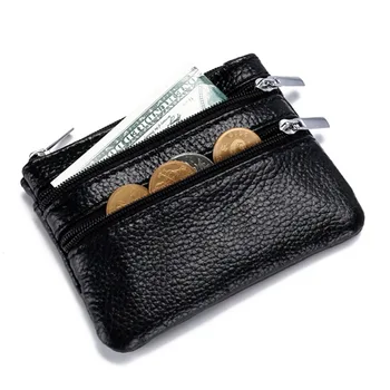 Малки жени портфейл цип женски кратко плътен цвят малка монета чантата притежателя на картата мини бизнес съединител чанта преносими пари чантата