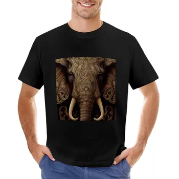 Мистична тениска за слон за момче пот ризи бързосъхнеща тениска тениски за мъже графика