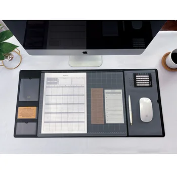Многофункционален водоустойчив Pu подложка за мишка Голям офис компютър бюро мат таблица клавиатура подложка за мишка лаптоп възглавница геймър подложка за мишка
