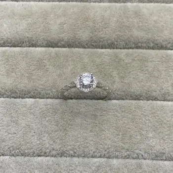 Мода Нова европейска и американска S925 Сребърен луксозен овален циркон комплект диамантен пръстен елегантен персонализиран сватбен пръстен дамски пръстен