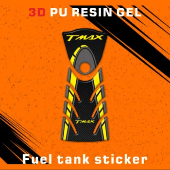 Мотоциклет резервоар за гориво подложка 3D защитен стикер въглеродни влакна филм е подходящ за TMAX 530 tmax530