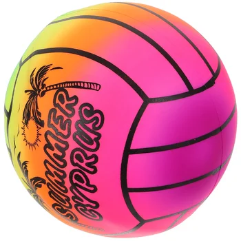 Надуваеми волейболи на дъгата Плажна топка Спортна топка за басейн Вътрешна и външна игра Надуваема топка