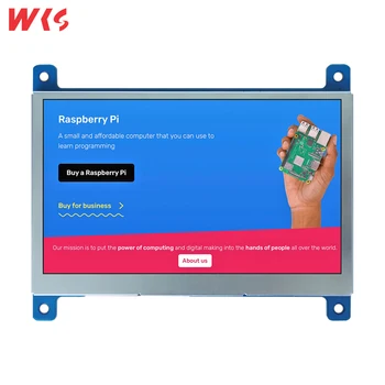 Най-ниска цена 800x480 4.3 инчов TFT LCD панел екран дисплей модул за Raspberry Pi