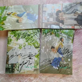 Нашето любимо лято Чой Ву-сик Ким Да-ми с автограф подписа Book K-POP колекция 2022
