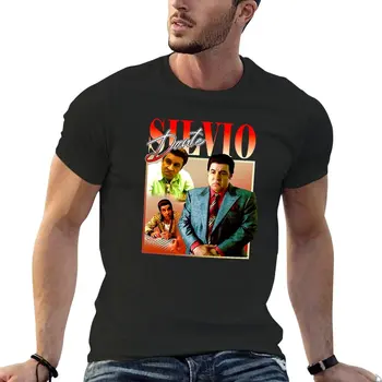 Нов SILVIO DANTE Почит тениска мъж дрехи ново издание тениска тениска мъж летни дрехи тениски за мъже