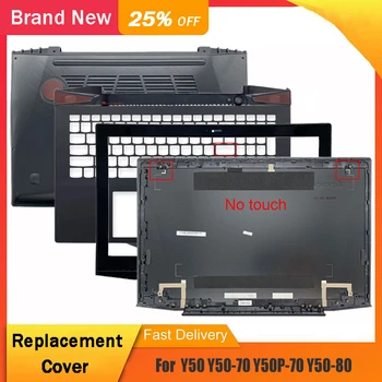 Нов за Y50 Y50-70 Y50P-70 Y50-80 лаптоп LCD заден горен капак без докосване преден панел Palmrest горен долен калъф черен A B C D Shell