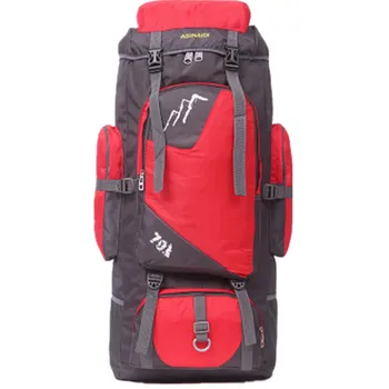 Нов спортен водоустойчив багаж за мъже и жени Чанта за пътуване на открито Голям капацитет планинарска чанта раница