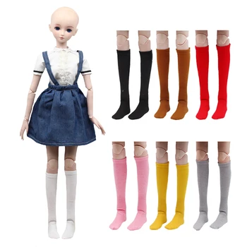 Нов стил плетени памучни чорапи за 1/3 BJD кукли и 60cm BJD кукли играчки облекло аксесоари