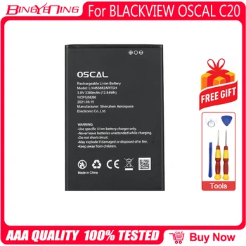 Нова 100% оригинална LiV455882ARTGH батерия 3380mAh за Blackview OSCAL C20 мобилен телефон Bateria