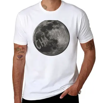 Нова CHa луна кърлеж тениска празни тениски смешни тениски мъже тениска