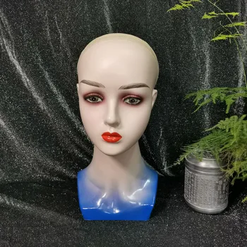 Нова глава модел манекен главата манекен главата фабрика директно снабдяване дисплей перука шапка аксесоари за коса подпори дисплей модел кукла главата