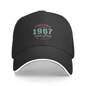 Нова реколта от 1967 г. Оригинални части - 55-ти рожден ден Ретро Класически бейзболна шапка Спортни шапки Шапка с дива топка Момчешка детска шапка Дамска
