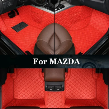 Нова странична чанта за съхранение с персонализирана кожена подложка за кола за MAZDA Mazda 2/3 BT50 CX-3 CX-5 CX-7 CX-9 CX-30 MX-5 авточасти