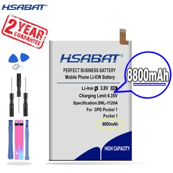 Ново пристигане [ HSABAT ] 8800mAh 6664107 Резервна батерия за GPD джоб 1 Pocket1