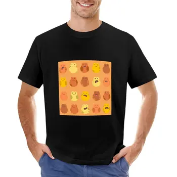 оранжеви froggies модел! Тениска по поръчка тениски празни тениски Мъжко облекло