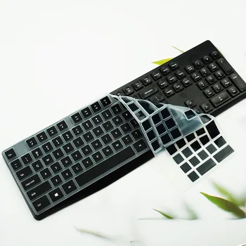 Прахоустойчив силиконов настолен компютър клавиатура капак кожата протектор за HP CS10 безжична клавиатура за няколко устройства