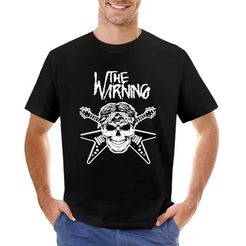 предупредителната лента е най-добрата тениска мъжки дрехи пот риза смешно тениска мъжки графични тениски хип-хоп