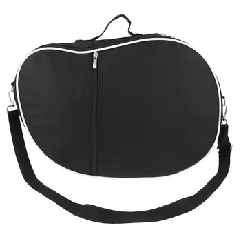 Прост водоустойчив подплатени лира съхранение чанта за носене случай цип 10 16 19 струни компактен арфа чанта с джоб черен