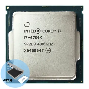 Процессор Intel Core i7-6700k i7 6700 K i7 6700 K 4,0 ГГц четырехъядерный восьмипоточный процессор 91 Вт LGA 1151