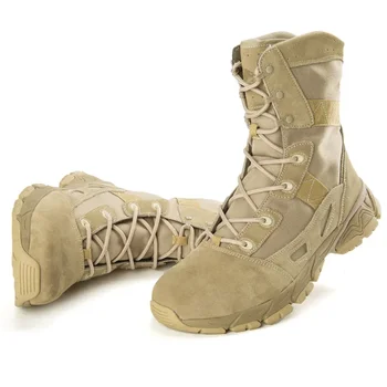 Пустинни ботуши Мъжки тактически ботуши Обувки за преходи на открито Мъжки военни обувки Армейски обувки за катерене Къмпинг обувки Мъжки туризъм 39-45