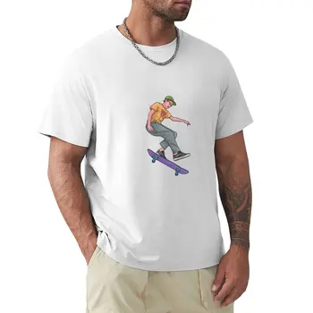Скейт риза реколта скейтборд ретро стил подарък изкуство тениска възвишен обичаи проектирайте свои собствени летни дрехи мъжки дрехи
