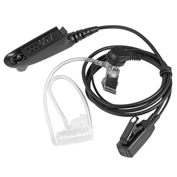 Скрита акустична тръба слушалка PTT MIC слушалки за Motorola GP340 GP328 GP1280
