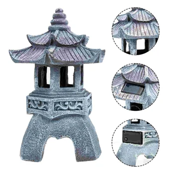 Слънчева пагода светлина декоративни светлини Play House аксесоари Открит градински фенер