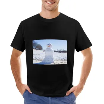 снежен човек; Сняг; Зима; Снежна; снежна тениска летни дрехи по поръчка тениски проектирайте свои собствени обикновени черни тениски мъже