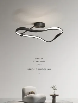 Спалня лампа таван лампа доведе модерен минималистичен личност родител спалня лампа Nordic дизайнер книга стая лампа