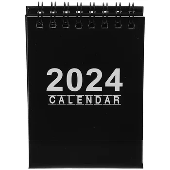 Статив 2024 мини бюро календар офис тромпет орнамент стоящи календари хартия малък