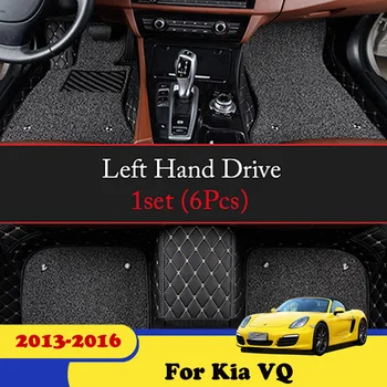 Стелки за кола за Kia VQ 2013-2016 (7 места) Автомобилни килими Автомобили Автокилими Персонализиран стил на покритие Защита на килими Подложки за крака