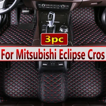 Стелки за кола за Mitsubishi Eclipse Cross 2018 2019 2020 Персонализирани авто подложки за крака Автомобилни килими Интериорни аксесоари