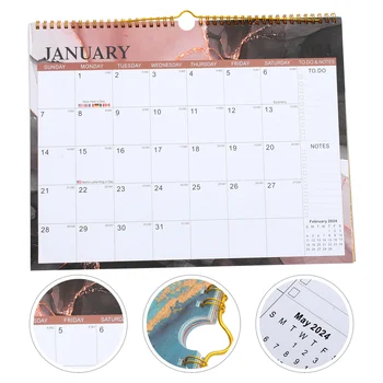 Стенен висящ календар Начало 2025 година Домакинство Ежедневно отброяване Стая Настолен компютър за обратно броене Планиране на офис празници