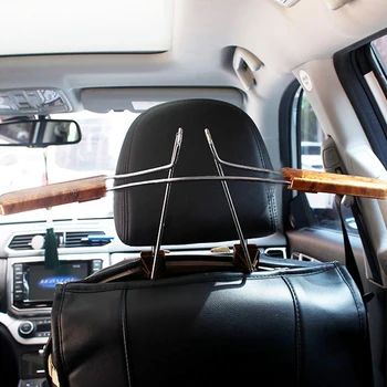 Столче за кола палто багажник неръждаема стомана седалка облегалка за дрехи закачалка за дрехи авто костюм панталони багажник преносими висящи стойка автомобилни части