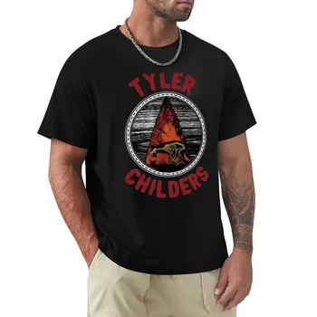 Тайлър Чайлдърс Лека тениска за момче персонализирана тениска Slim fit T ризи за мъже