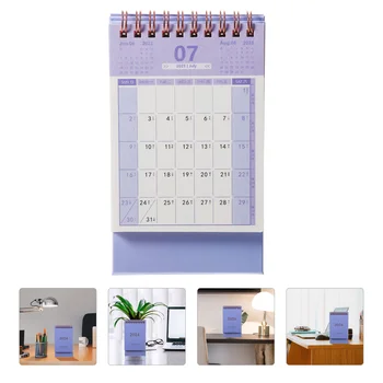 Удобен месечен календар Постоянен календар Офис бюро Календар Домашно снабдяване