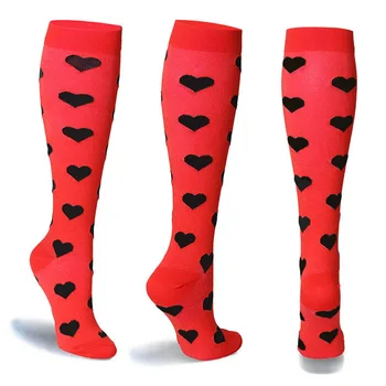 Унисекс чорапи за компресия Компресионни чорапи за разширени вени, подуване, антиумора, облекчаване на болката, крампи на краката чорапи
