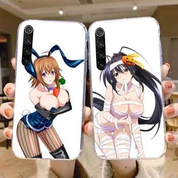 Хентай Калъф за телефон за сладки момичета за Xiaomi 13 12 11T 10 9 Redmi Note 11 10 10S Pro Redmi 9 9A прозрачен капак за телефон