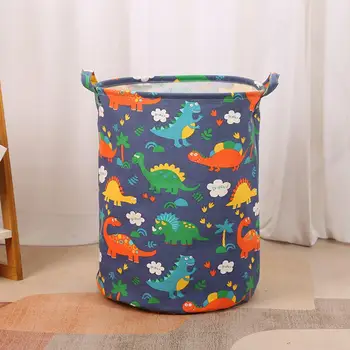 Чанта за съхранение на пране Заоблени ръбове Мръсна кошница за пране Сгъваема организация Влагоустойчива мръсна кошница за дрехи за пране