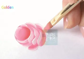 японски SUN-K рубин серия овална четка за рисуване котешки език, иновативна синтетична коса, професионално качество художник четка за рисуване